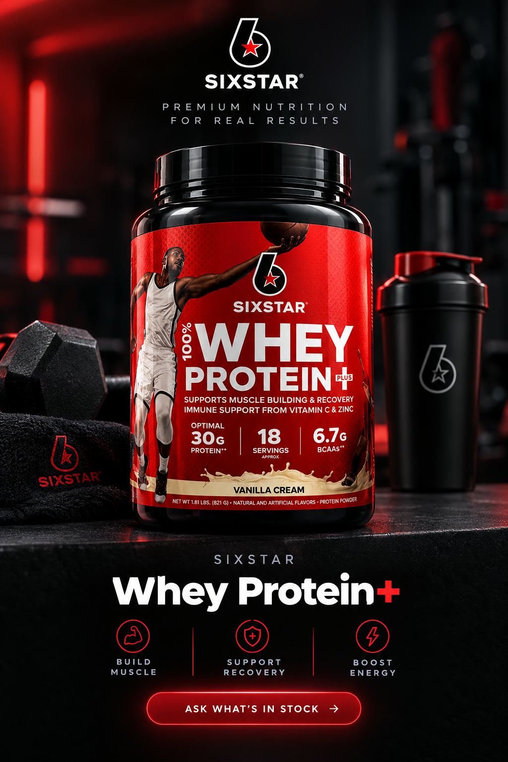 SIXSTAR Whey Protein Plus